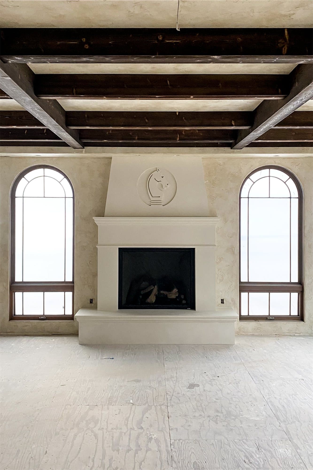 Lake Shore — matching hearth profile work.