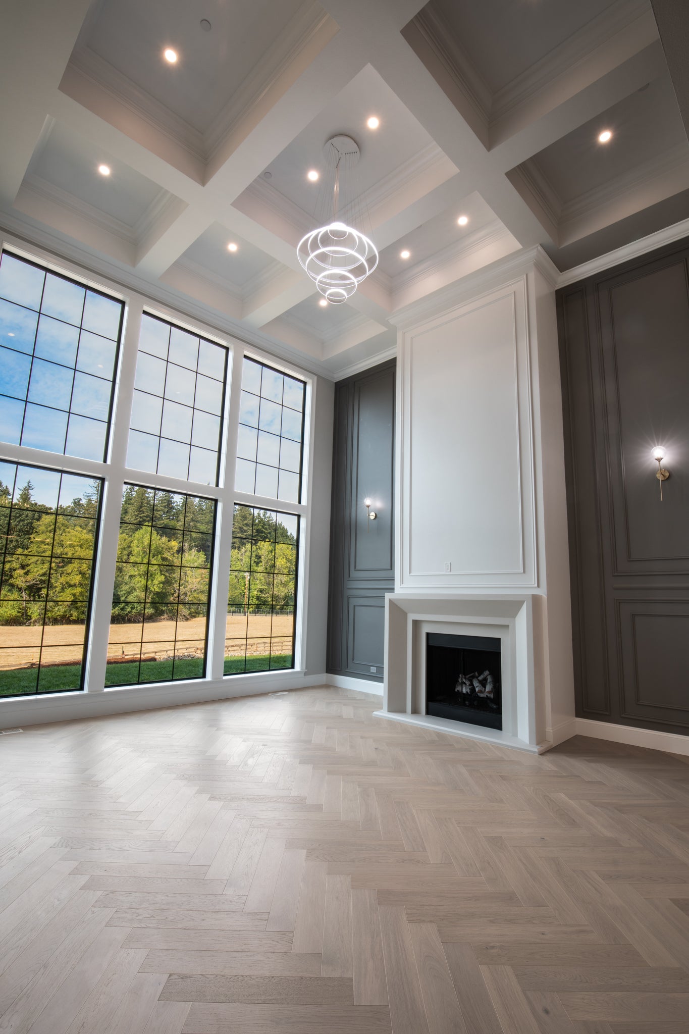 Newport Cast Limestone Fireplace Surround